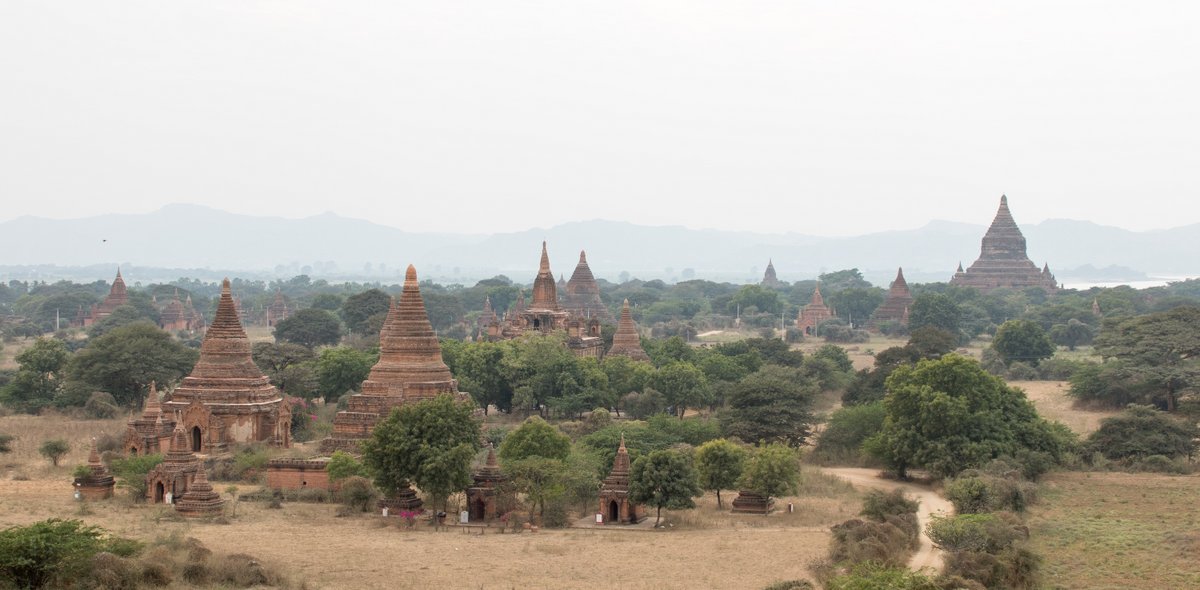 Hundreds of Stupas in Bagan Hundreds of Stupas in Bagan