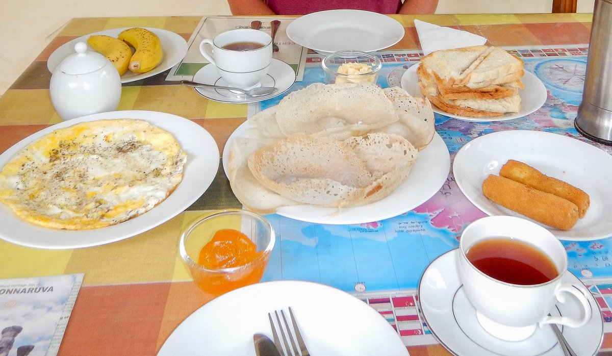 Sri Lankan breakfast
