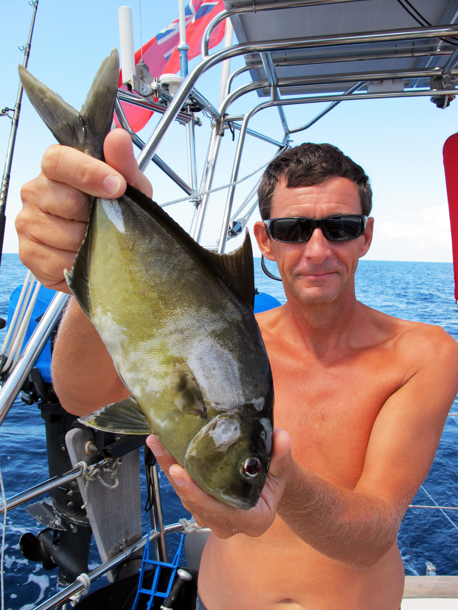 The only fish that we landed in four days