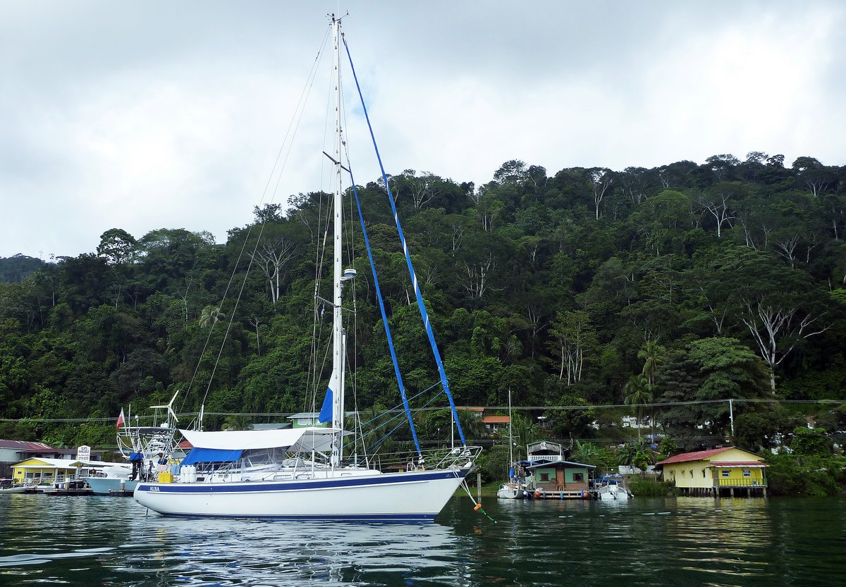 Moored in Golfito, Costa Rica Moored in Golfito, Costa Rica