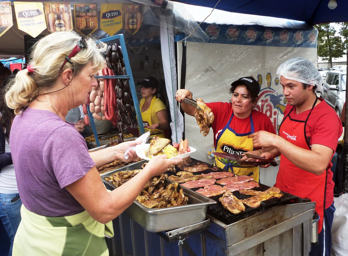 Another huge lunch, Quito, Ecuador Another huge lunch, Quito, Ecuador