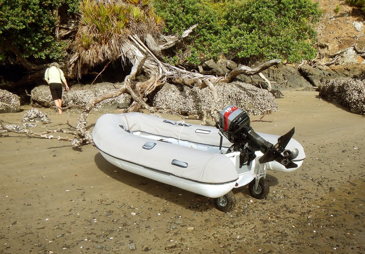 New dinghy, new cover, new wheels New dinghy, new cover, new wheels