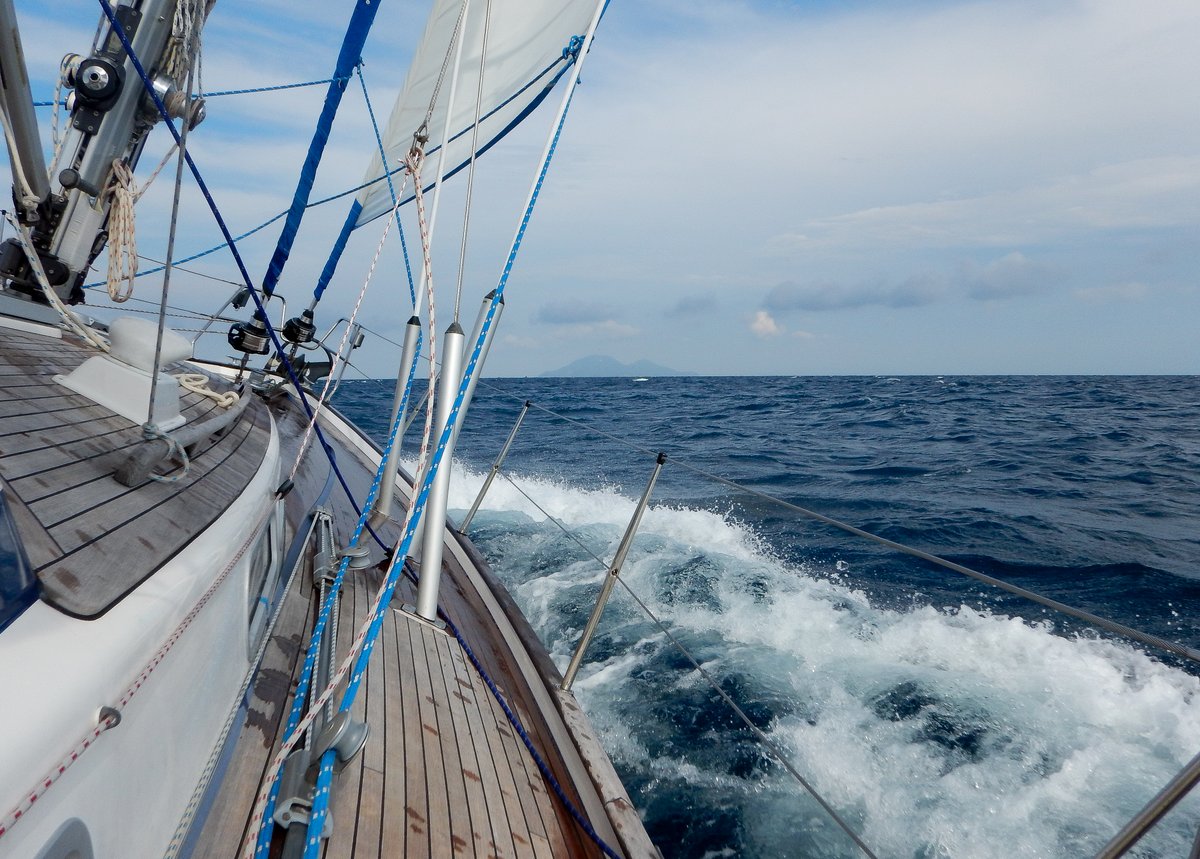 Bashing to windward Bashing to windward