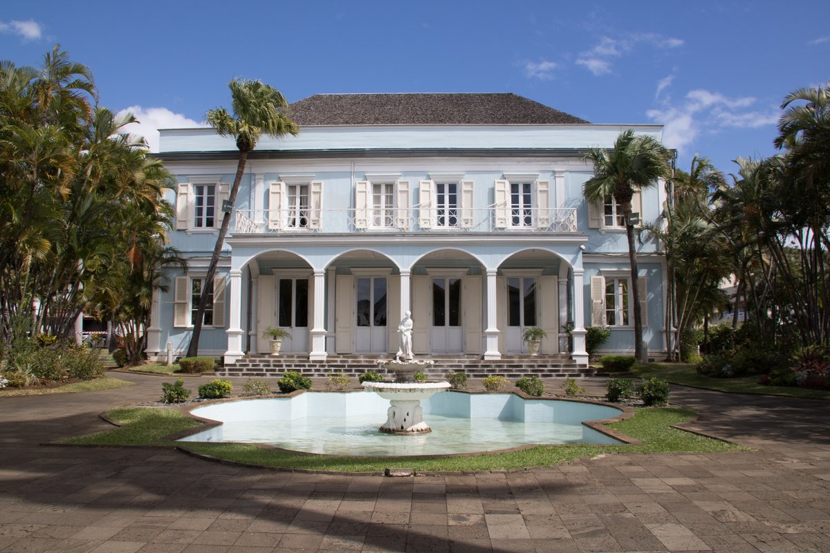 Old Colonial House in St Denis, Reunion Old Colonial House in St Denis, Reunion