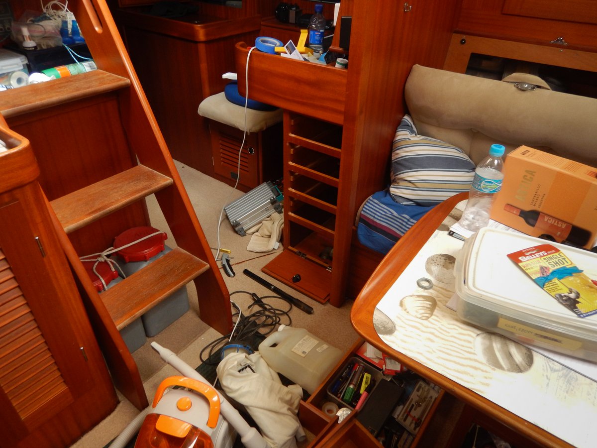 The chaos of a small job The chaos of a small job