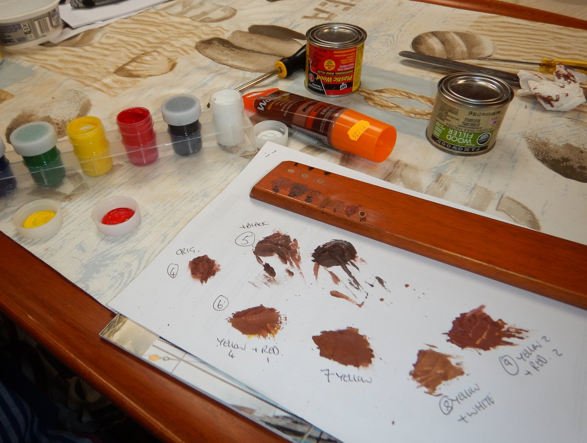 Trying to Tint Wood Filler Trying to Tint Wood Filler